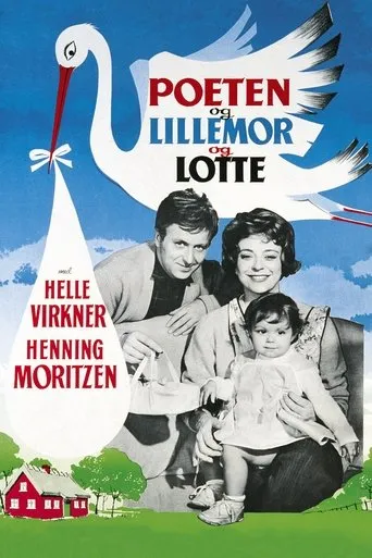Póster de El poeta, Lillemor y Lotte (1960) con Bjørn Watt-Boolsen como Pressefotografen
