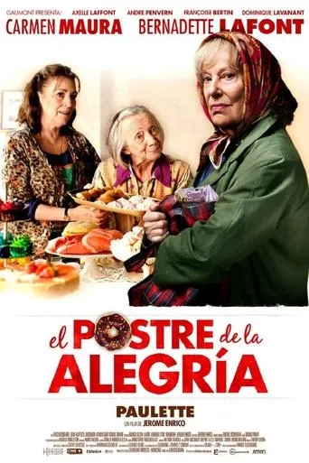Póster de El postre de la alegría (Paulette)