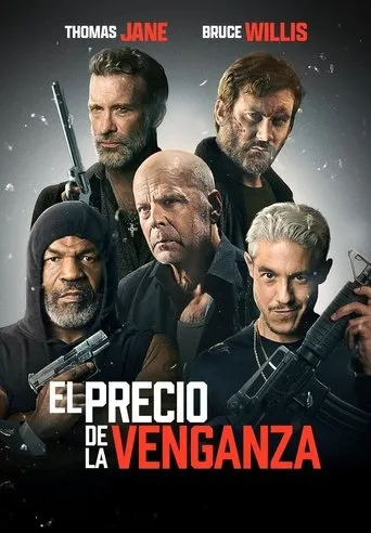 Póster de El precio de la venganza (2022) con Nathan Hesse como Donut Cop