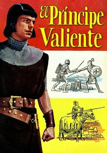 Póster de El príncipe valiente (1954) con Mary Philips como Queen