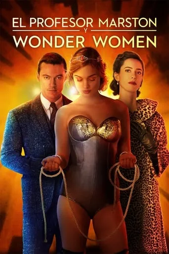Póster de El profesor Marston y Wonder Women (2017) con Luke Evans como Dr. William Moulton Marston