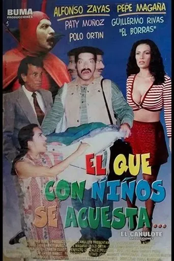 Póster de El que con niños se acuesta...!