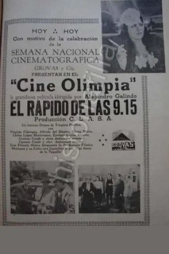 Póster de El rápido de las 9.15
