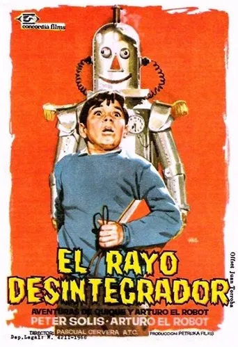Póster de El rayo desintegrador