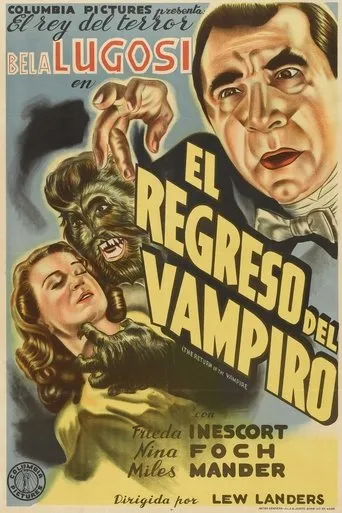 Póster de El regreso del vampiro