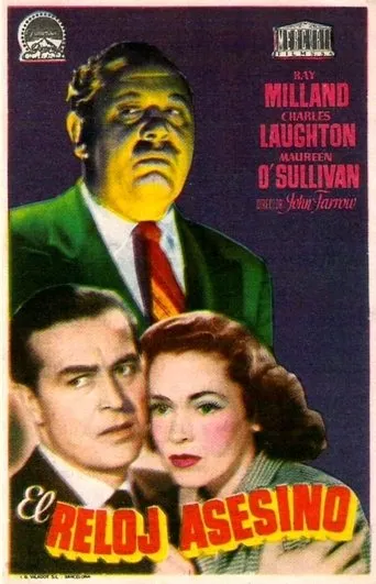 Póster de El reloj asesino (1948) con Luis van Rooten como Edwin Orlin