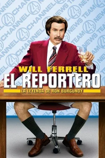 Póster de El reportero: La leyenda de Ron Burgundy (2004) con Ian Roberts como Stage Manager