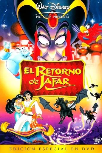 Póster de El retorno de Jafar (1994) con Scott Weinger como Aladdin (voice)