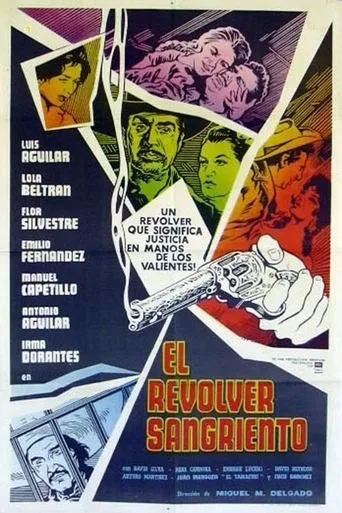 Póster de El revólver sangriento