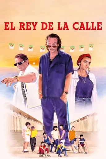 Póster de El rey de la calle (2023) con Benoît Magimel como Roger