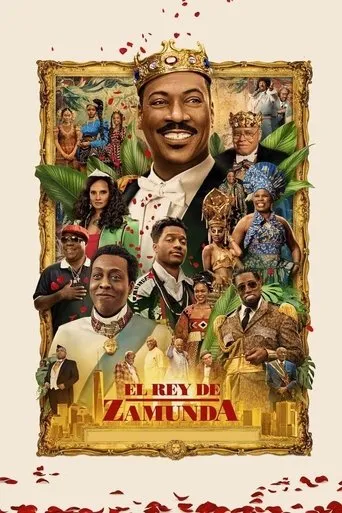 Póster de El rey de Zamunda (2021) con Dikembe Mutombo como Dikembe Mutombo