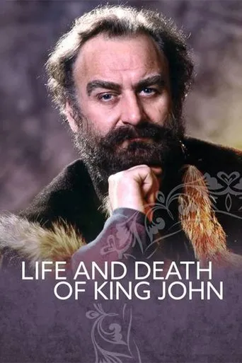 Póster de El rey Juan (TV) (1984) con John Castle como Earl of Salisbury