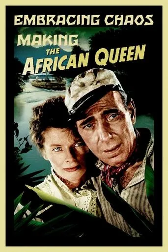 Póster de El rodaje de «La Reina de África»