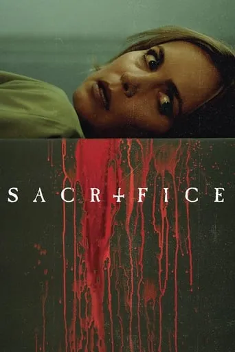 Póster de El sacrificio (2016) con Radha Mitchell como Dr. Tora Hamilton