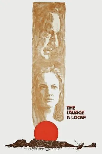 Póster de El salvaje anda suelto (1974) con Lee Montgomery como Young David