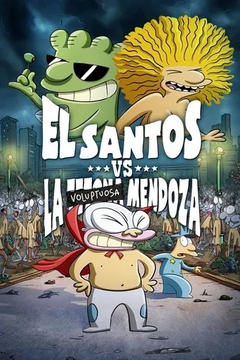 Póster de El Santos vs la Tetona Mendoza