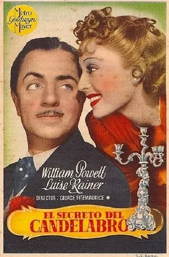 Póster de El secreto del candelabro (1937) con Dorothea Wolbert como Bidder (uncredited)