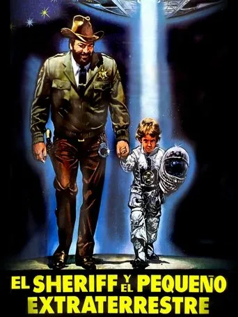 Póster de El sheriff y el pequeño extraterrestre (1979) con Joe Bugner como Brennan