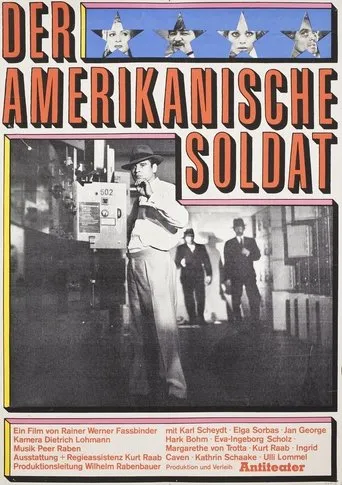 Póster de El soldado americano (1970) con Kurt Raab como Ricky's Brother