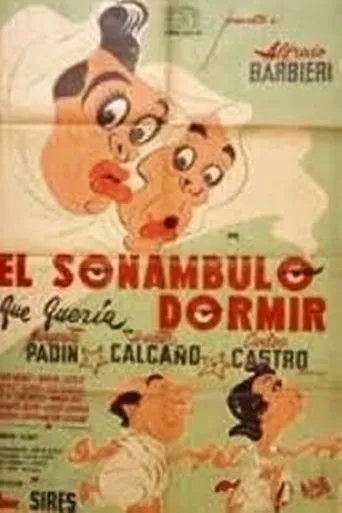 Póster de El sonámbulo que quería dormir
