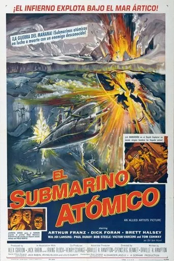 Póster de El submarino atómico