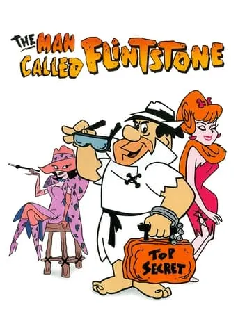 Póster de El Super Agente Picapiedra (1966) con June Foray como Tanya Malichite (voice)