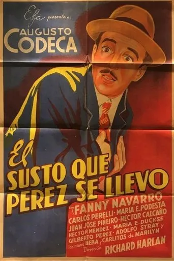 Póster de El susto que Pérez se llevó