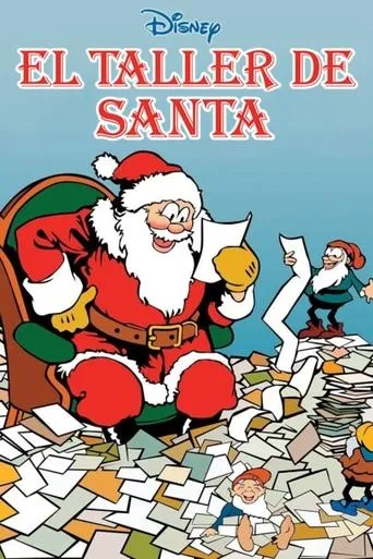 Póster de El Taller de Santa (1932) con Allan Watson como Santa Claus (voice)