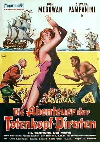 Póster de El terror de los mares