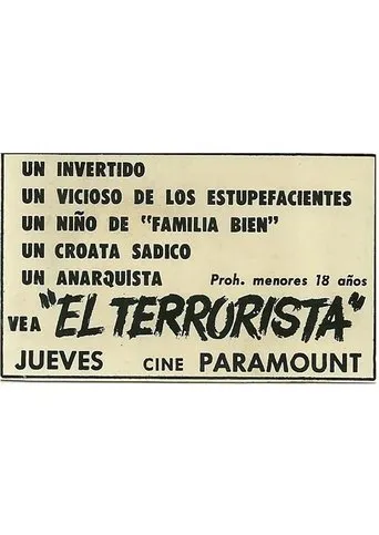 Póster de El terrorista