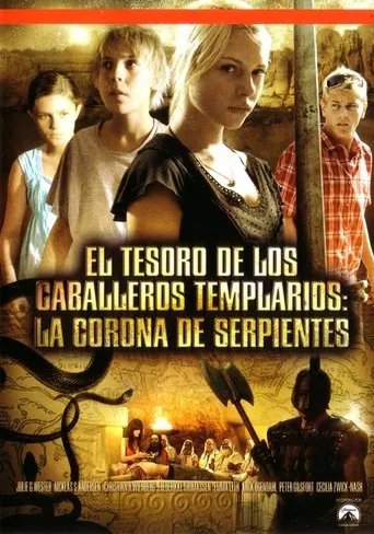 Póster de El tesoro de los Caballeros Templarios III: La Corona de la Serpiente (2008) con Christian Damsgaard como Præstestemmer (voice)