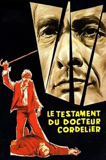 Póster de El testamento del Doctor Cordelier (1960) con Teddy Bilis como Maitre Joly