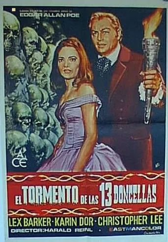 Póster de El tormento de las trece doncellas