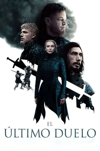 Póster de El último duelo (2021) con Bosco Hogan como Priest at Duel