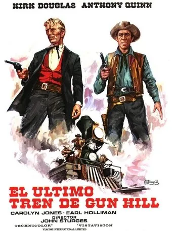 Póster de El último tren de Gun Hill