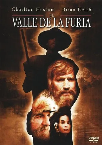 Póster de El valle de la furia (1980) con David Ackroyd como Medicine Wolf