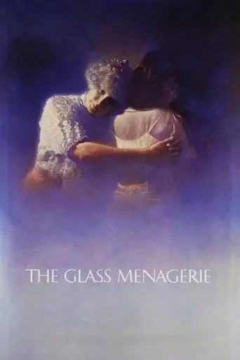 Póster de El zoo de cristal (1987) con Karen Allen como Laura Wingfield
