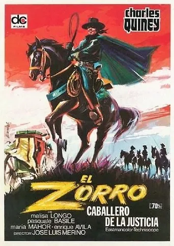 Póster de El Zorro caballero de la justicia