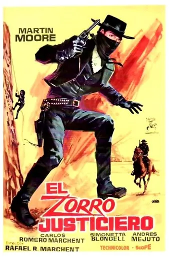 Póster de El Zorro justiciero