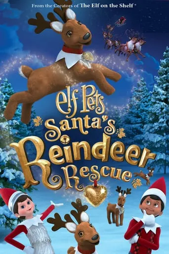 Póster de Elf Pets: El rescate de los renos de Papá Noel (2020) con Leslie Bellair como Scout Elf Newsey Noel