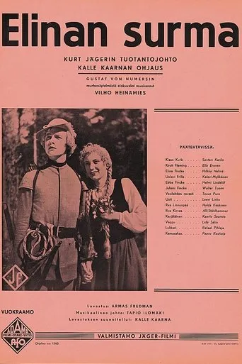 Póster de Elinan surma