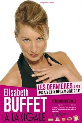 Póster de Elisabeth Buffet à la Cigale