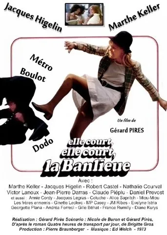 Póster de Elle court, elle court la banlieue