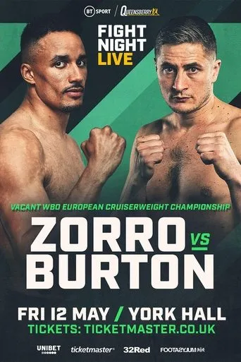 Póster de Ellis Zorro vs. Hosea Burton