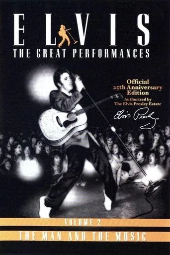 Póster de Elvis The Great Performances Vol. 2 The Man and the Music