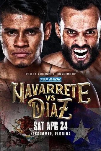 Póster de Emanuel Navarrete vs. Christopher Diaz
