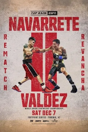 Póster de Emanuel Navarrete vs. Oscar Valdez II