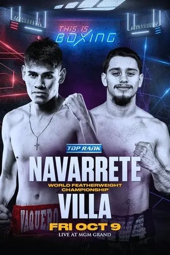 Póster de Emanuel Navarrete vs. Ruben Villa