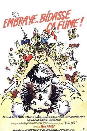 Póster de Embraye bidasse... ça fume