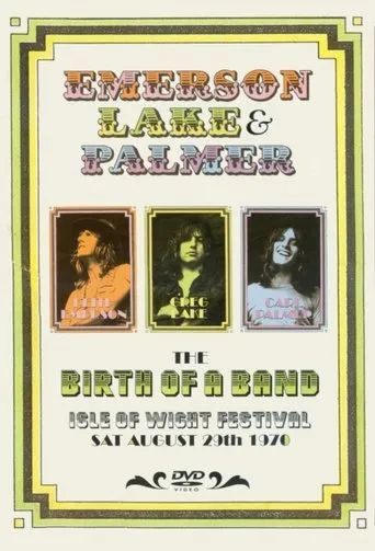 Póster de Emerson, Lake & Palmer: The Birth of a Band, Isle of Wight Festival 1970